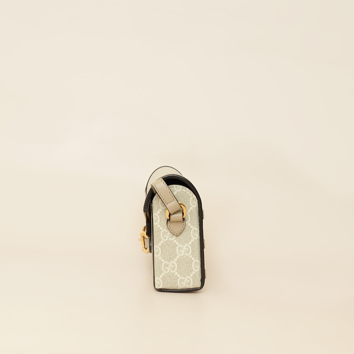 Gucci Bicolor GG Supreme Horsebit 1955 Mini Bag
