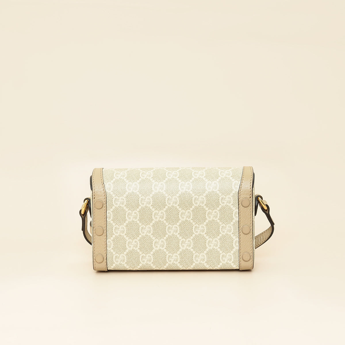 Gucci Bicolor GG Supreme Horsebit 1955 Mini Bag