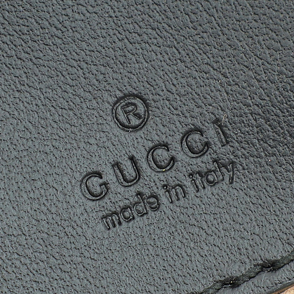 Gucci Black GG Marmont Mini Bucket Bag