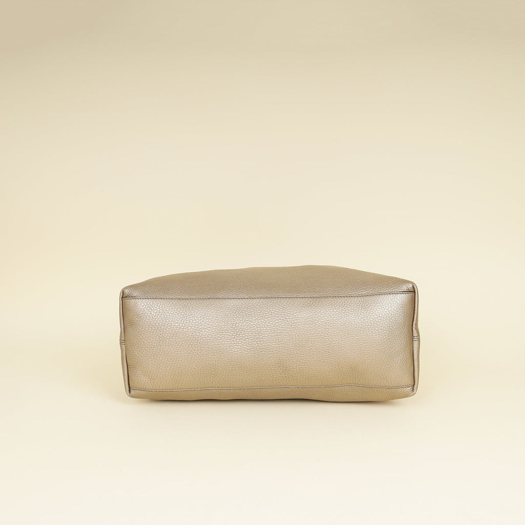 Gucci Champagne Soho Tote Medium Bag