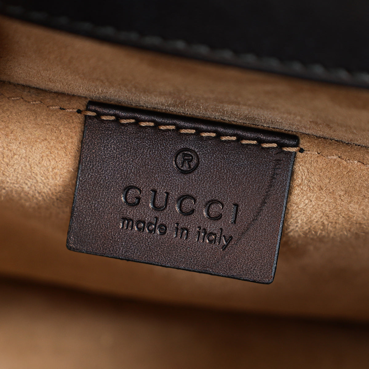 Gucci Black Sylvie Mini Flap Shoulder Bag