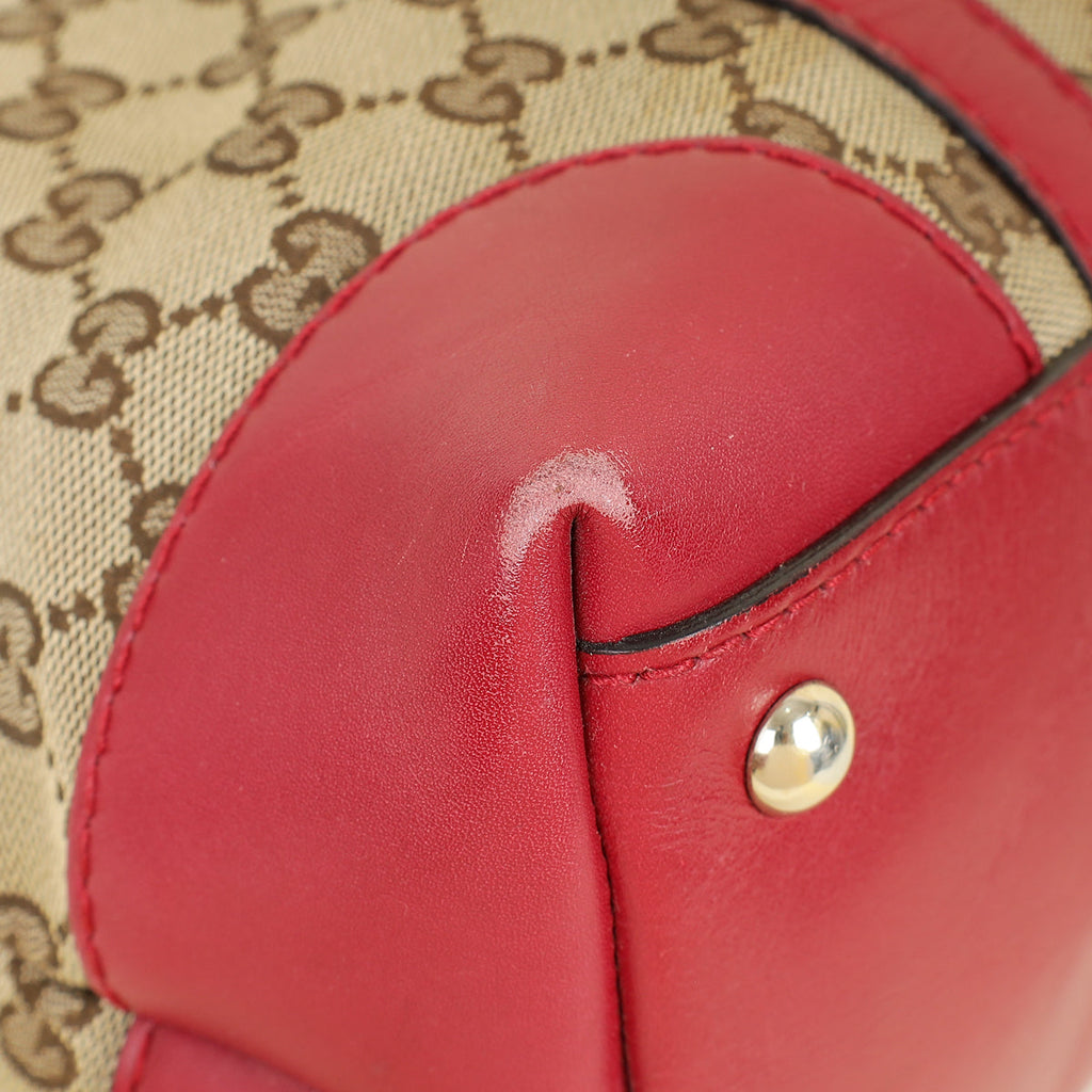 Gucci Bicolor GG Heart Bag