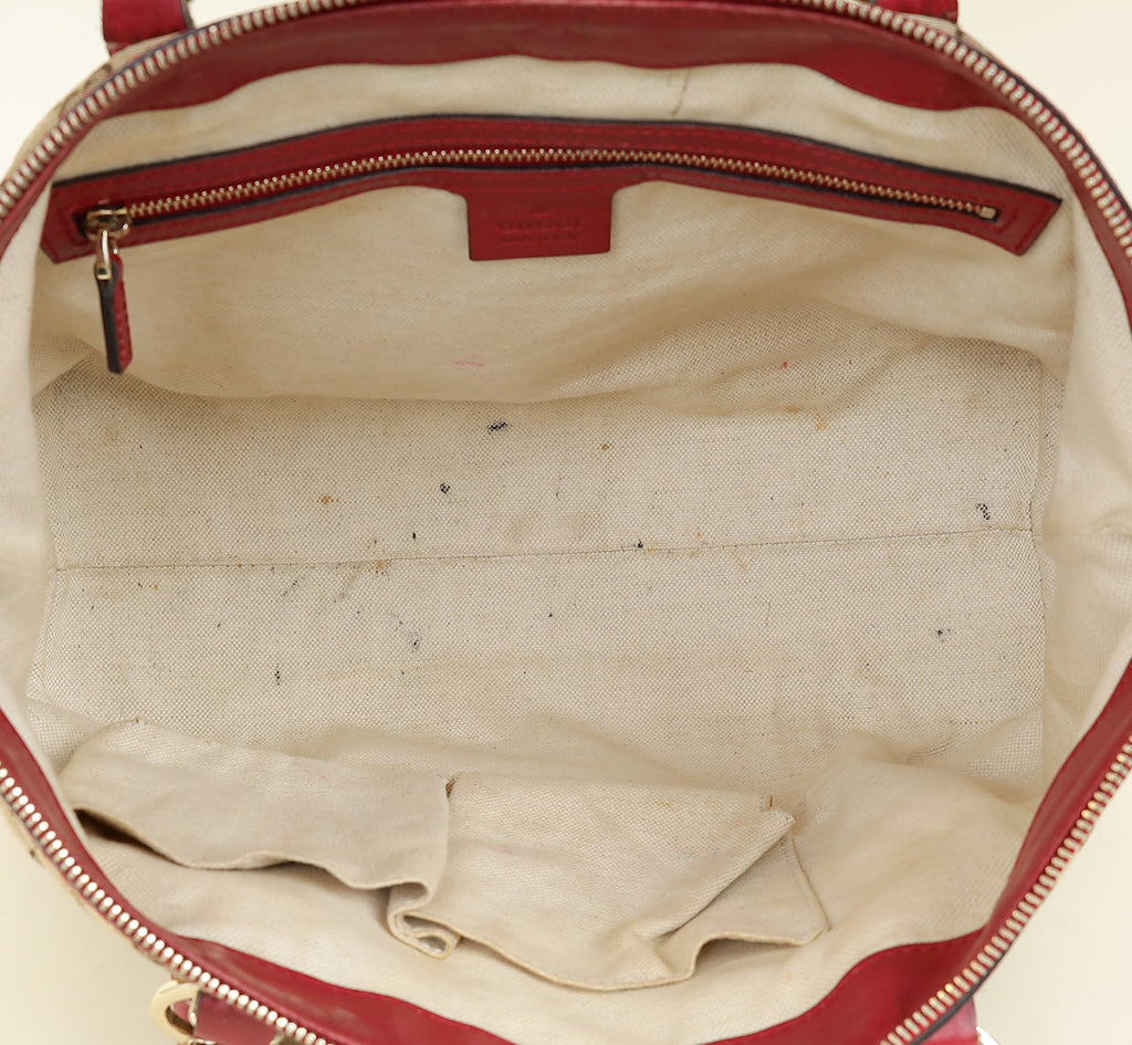 Gucci Bicolor GG Heart Bag