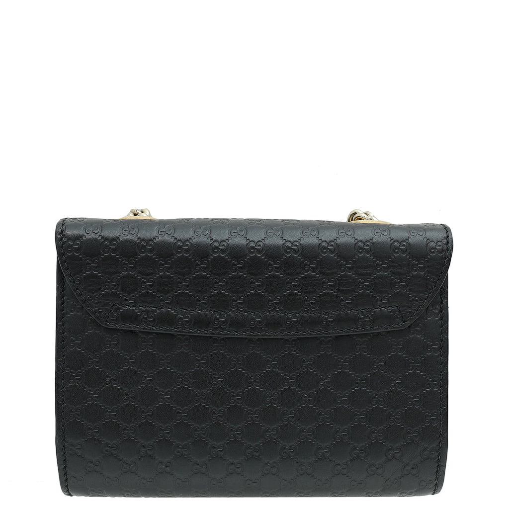 Gucci Black Microguccissima Mini Emily Bag