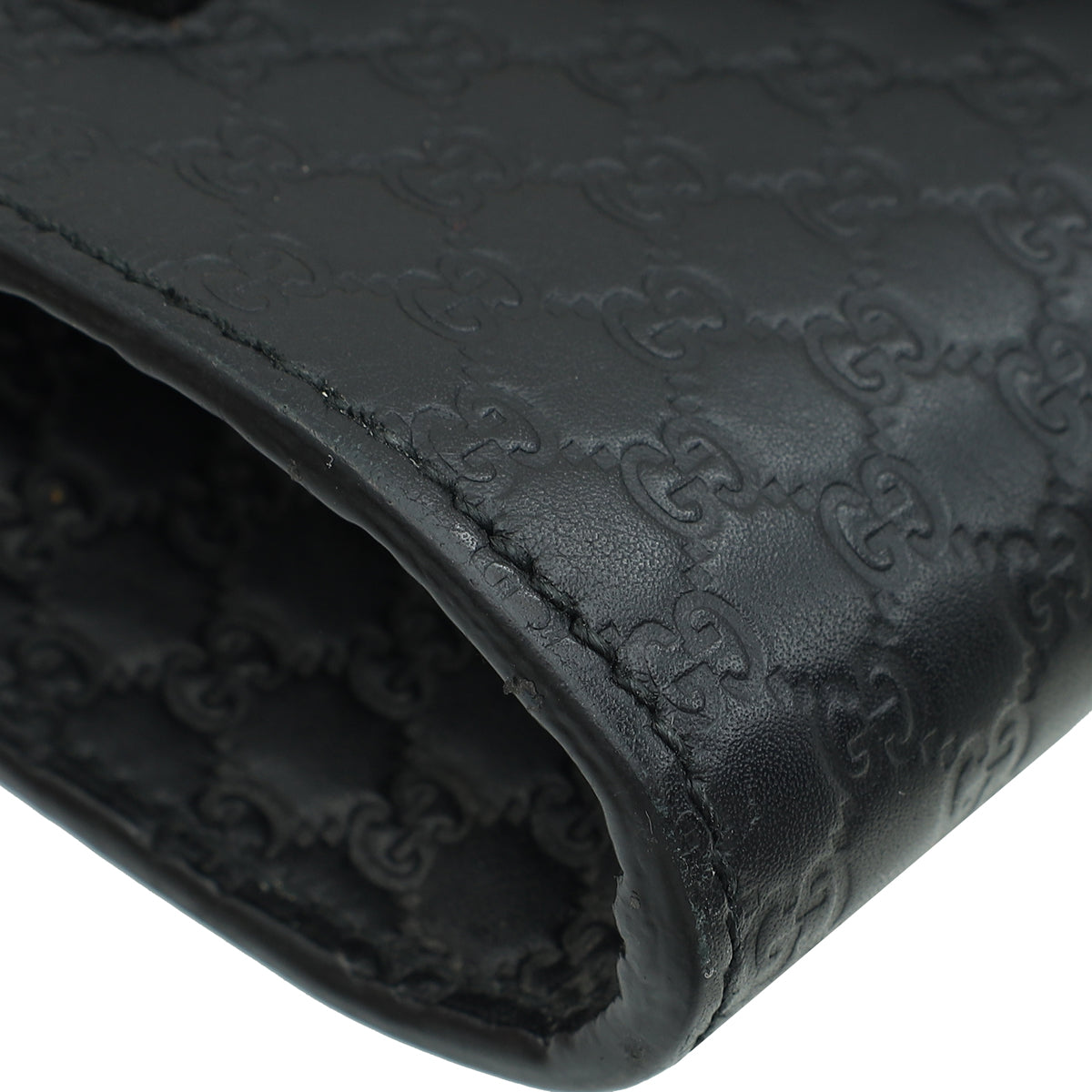 Gucci Black Microguccissima Mini Emily Bag