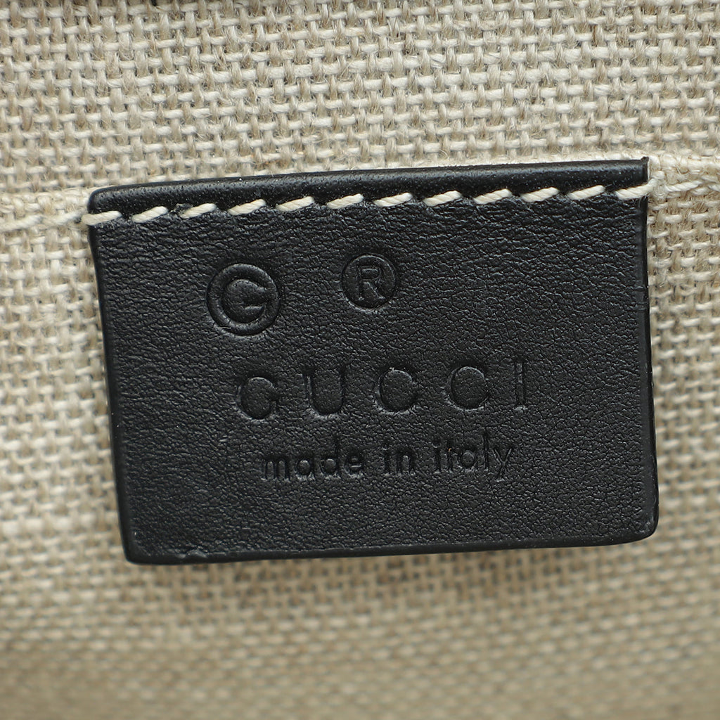 Gucci Black Microguccissima Mini Emily Bag