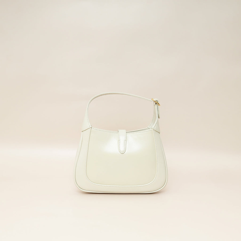 Gucci White Cream Jackie 1961 Mini Hobo Bag