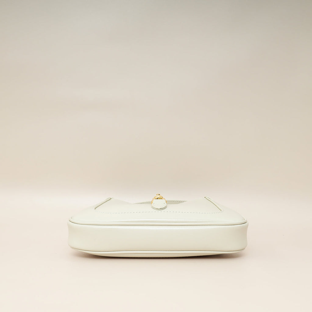 Gucci White Cream Jackie 1961 Mini Hobo Bag