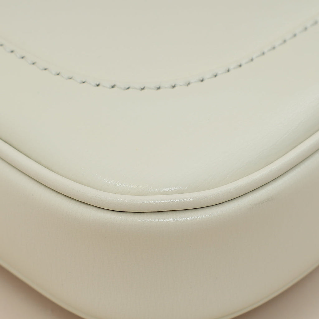 Gucci White Cream Jackie 1961 Mini Hobo Bag