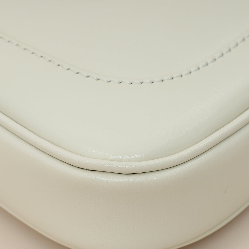 Gucci White Cream Jackie 1961 Mini Hobo Bag