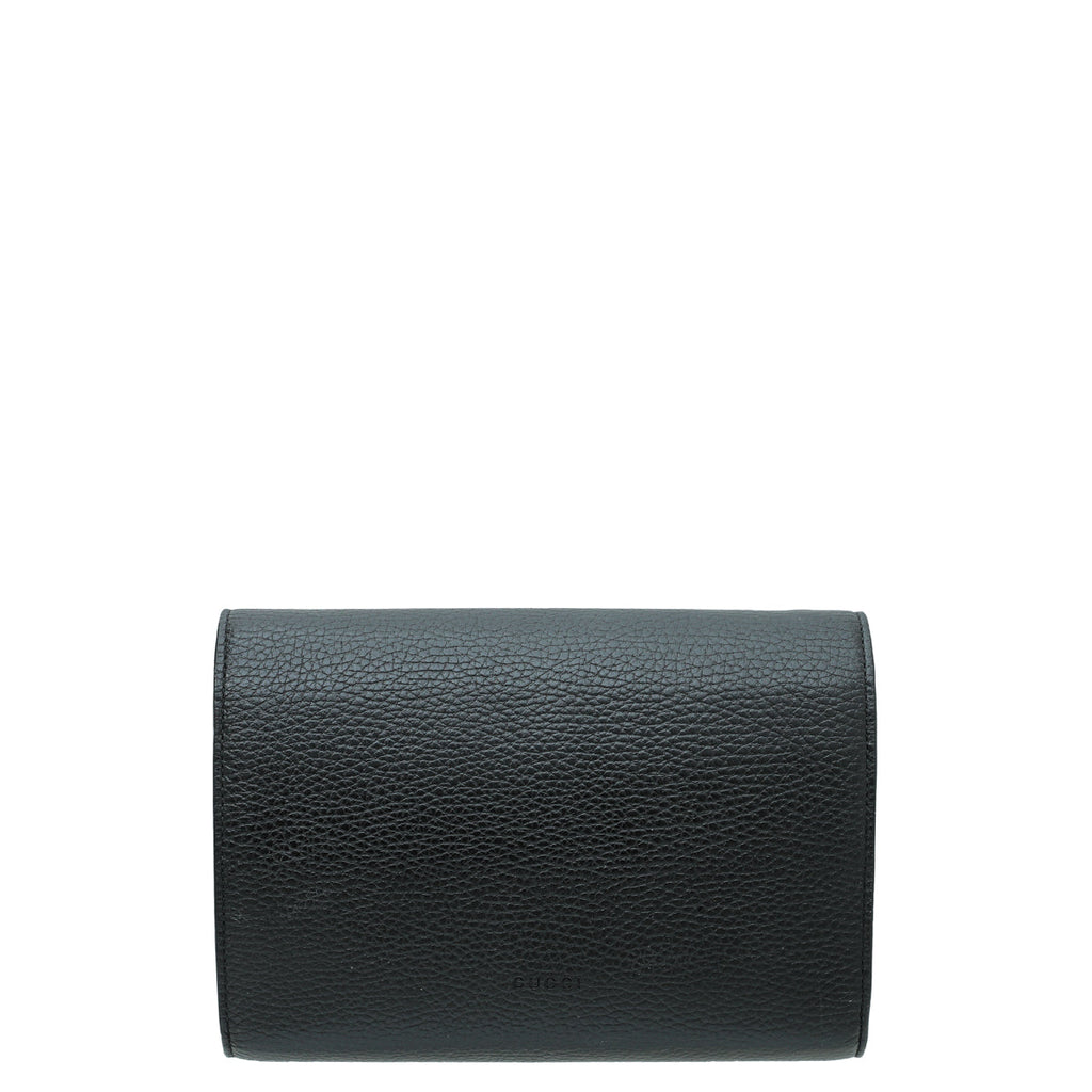 Gucci Black Dionysus Crystal Mini Chain Bag