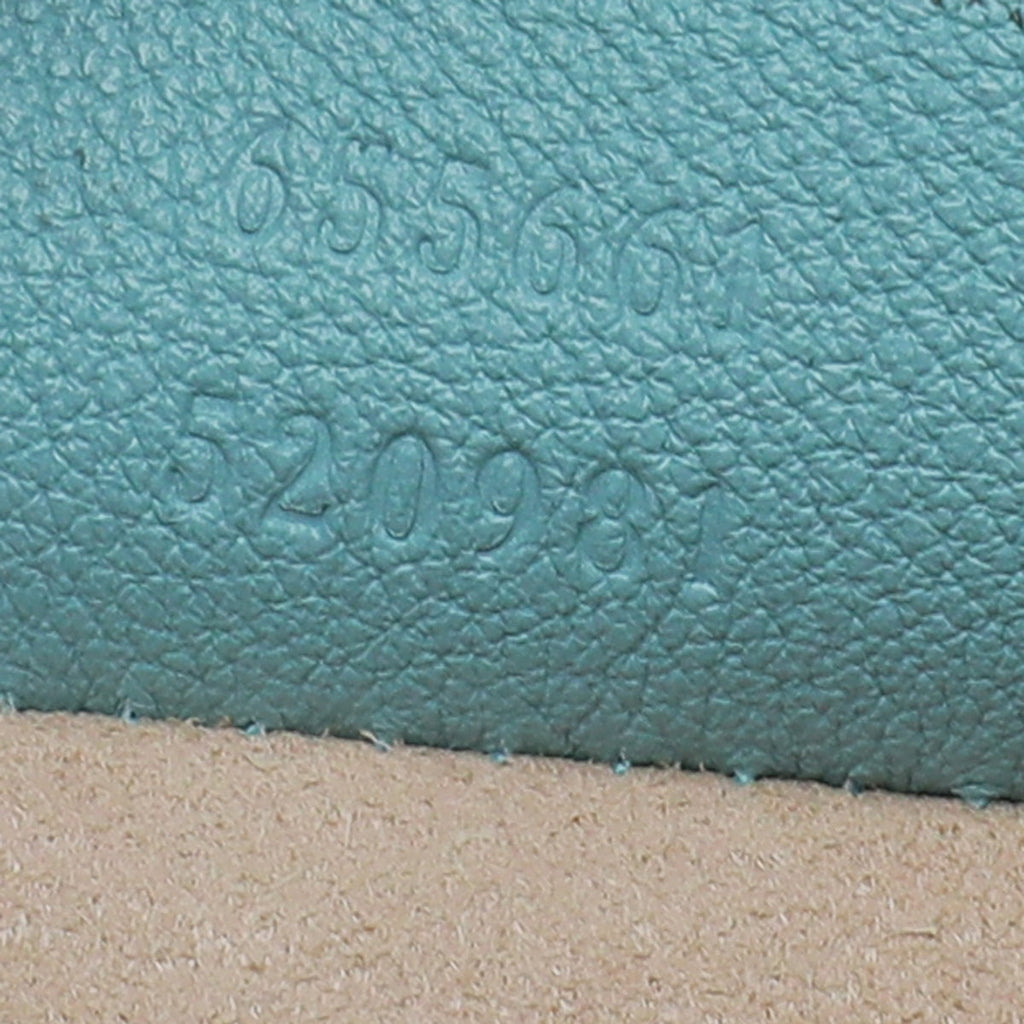 Gucci Light Teal Blue Diana Mini Tote Bag