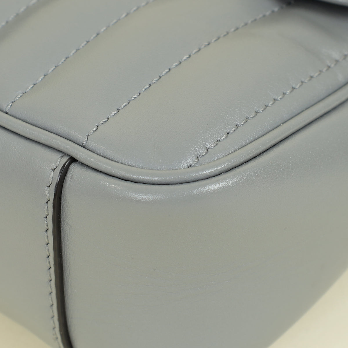 Gucci Grey GG Marmont Mix Quilt Small Shoulder Bag