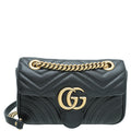 Gucci Black GG Marmont Mini Bag