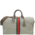 Gucci Ebony GG Supreme Ophidia Savoy Large Duffle Large Bag W/ NY Initial Tag