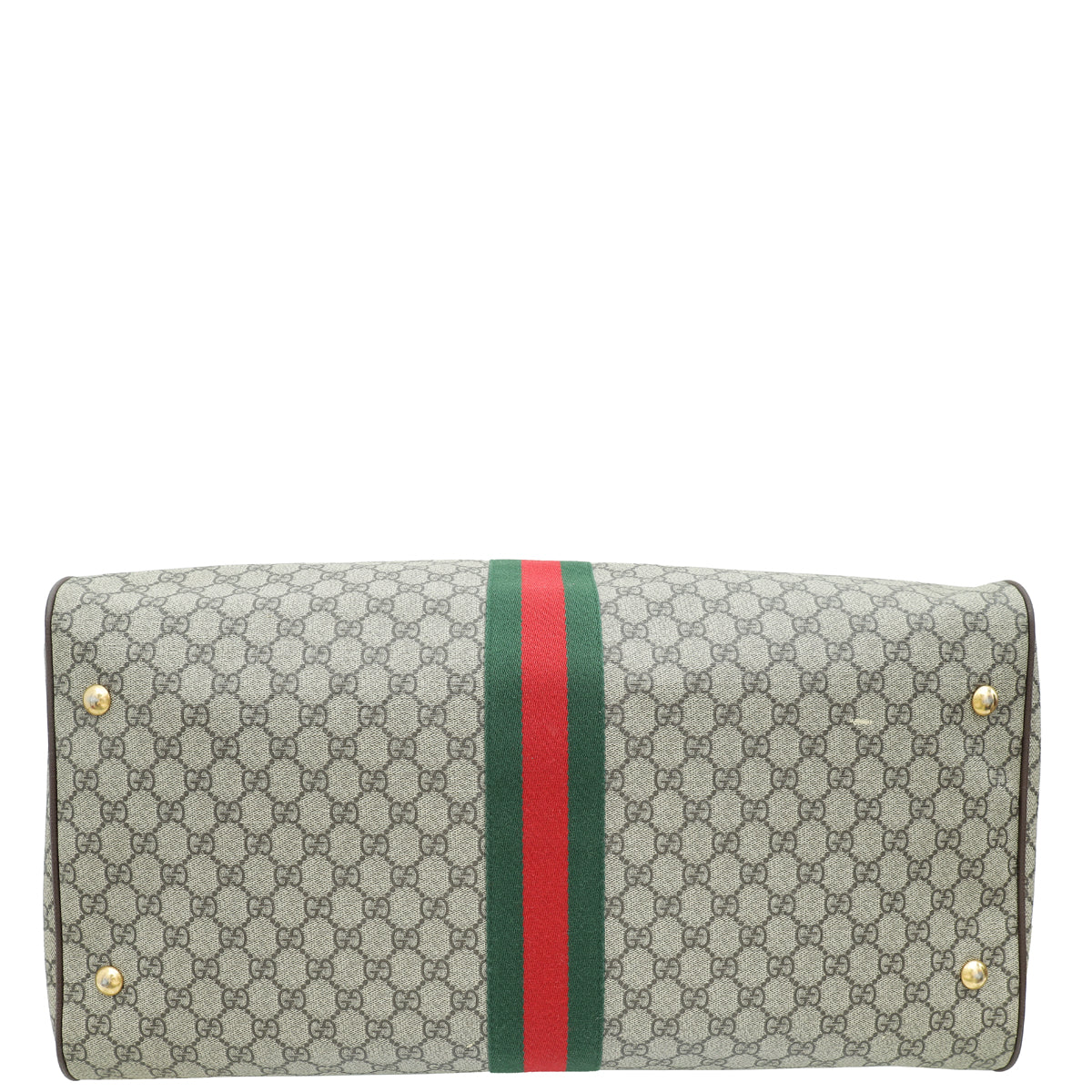 Gucci Ebony GG Supreme Ophidia Savoy Large Duffle Large Bag W/ NY Initial Tag