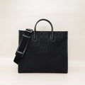 Gucci Black Jumbo GG Tote Bag