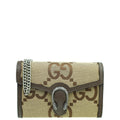 Gucci Bicolor GG Jumbo Dionysus Chain Wallet