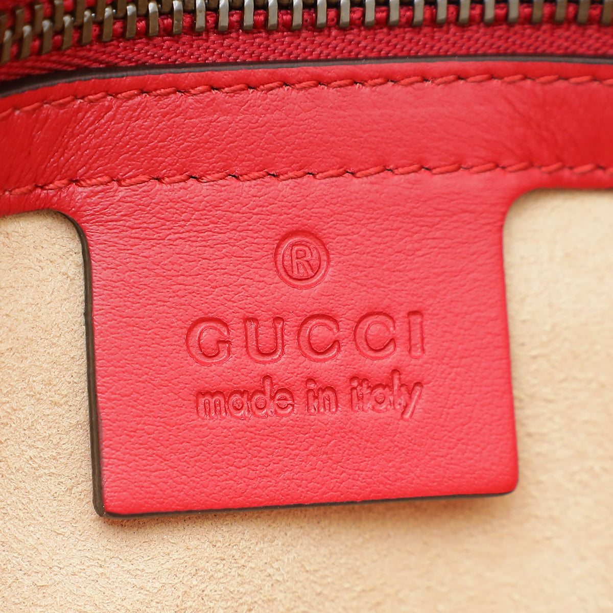 Gucci Red GG Marmont Matelasse Small Shoulder Bag