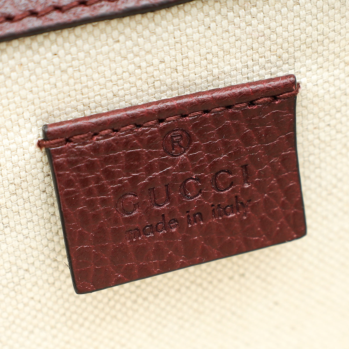 Gucci Burgundy Crystal Dionysus Small Shoulder Bag