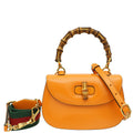 Gucci Tangerine 1947 Bamboo Top Handle Small Bag