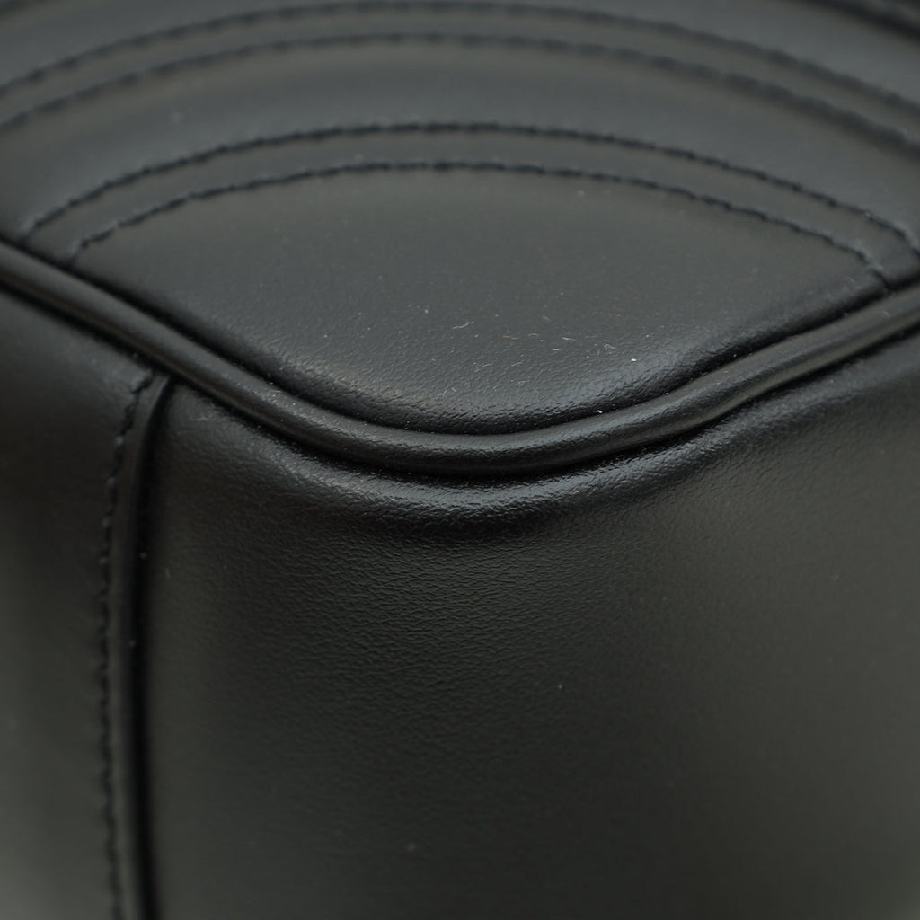 Gucci Black GG Marmont Matelasse Small Bag