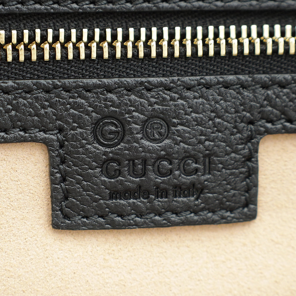 Gucci Black Ophidia Medium Tote Bag
