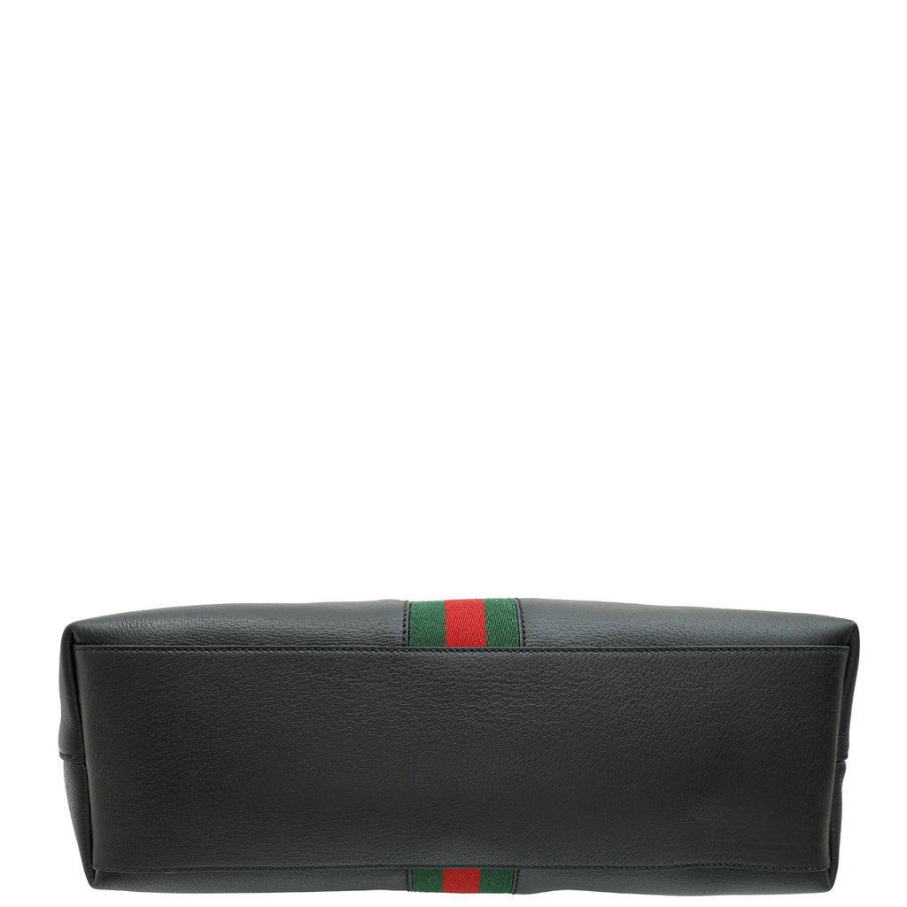 Gucci Black Ophidia Medium Tote Bag