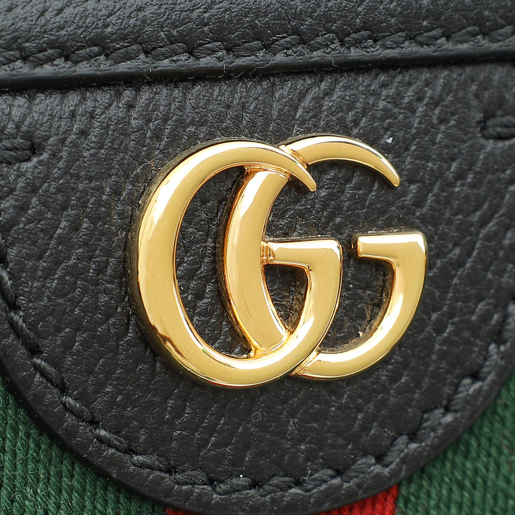 Gucci Black Ophidia Medium Tote Bag