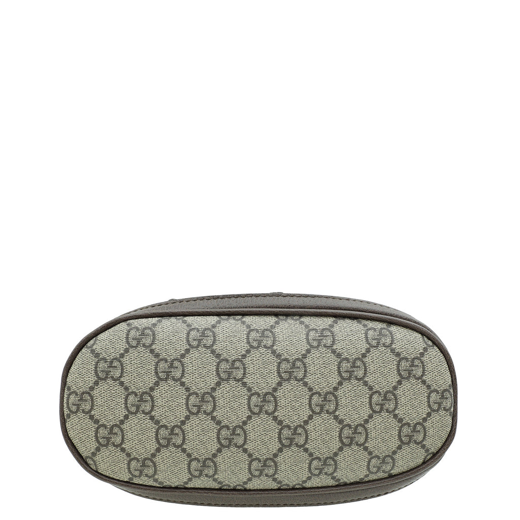 Gucci Bicolor GG Supreme Ophidia Small Bucket Bag