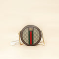 Gucci Bicolor Ophidia Round Shoulder Bag