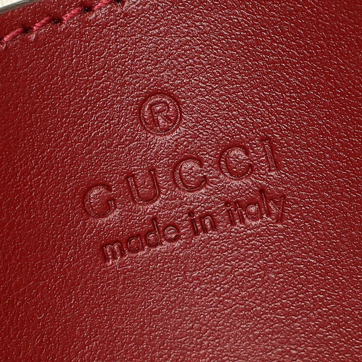 Gucci Burgundy GG Marmont Small Shoulder Bag
