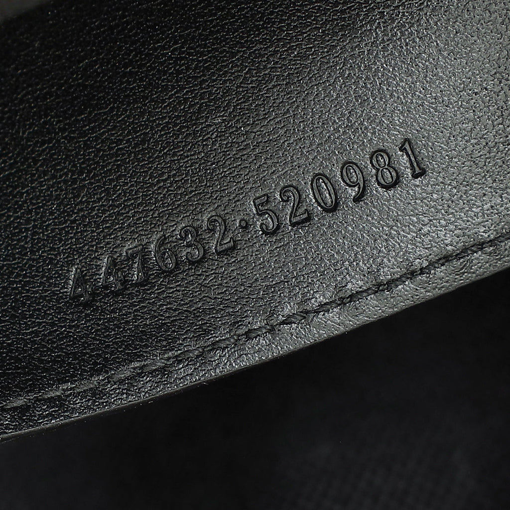 Gucci Black GG Marmont Camera Bag