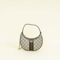 Gucci Ebony GG Supreme Ophidia Small Shoulder Bag