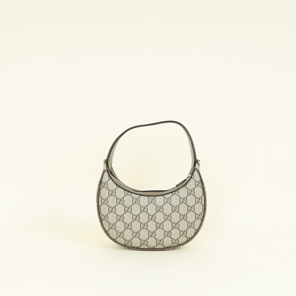 Gucci Ebony GG Supreme Ophidia Small Shoulder Bag