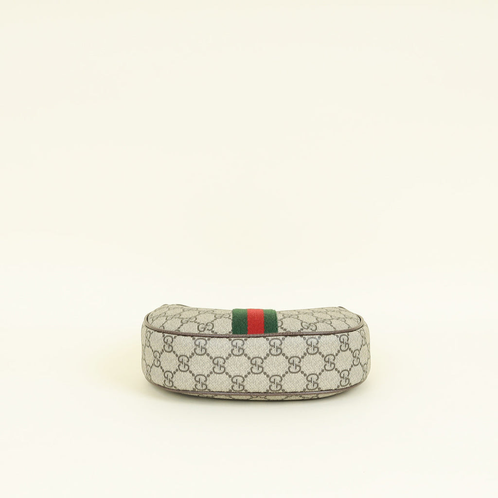 Gucci Ebony GG Supreme Ophidia Small Shoulder Bag