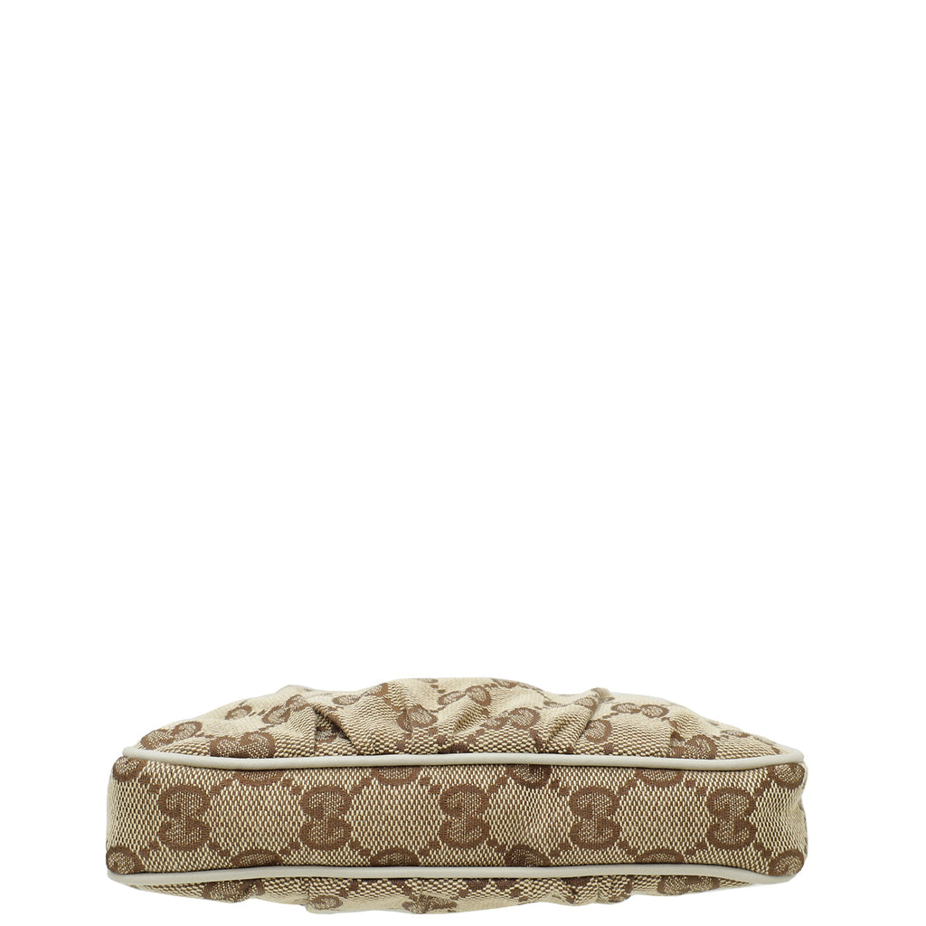 Gucci Bicolor GG Heart Charm Pochette Bag