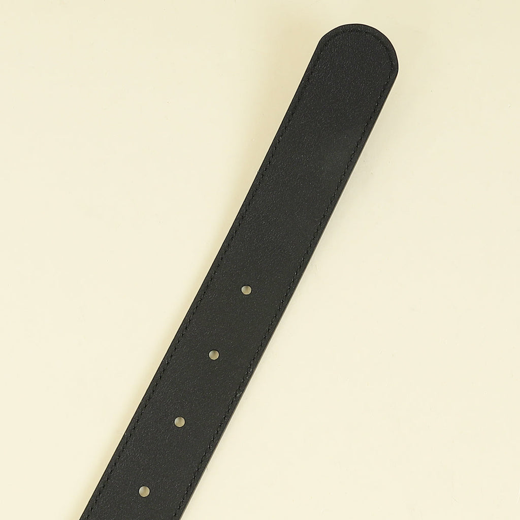 Gucci Black Double G Buckle 30mm Belt 32