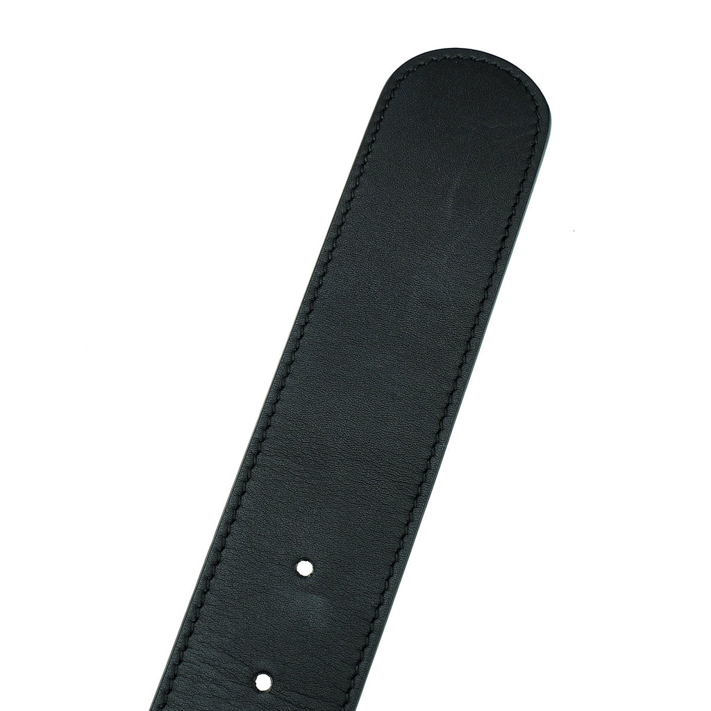 Gucci Black Pearl Double G Belt 34