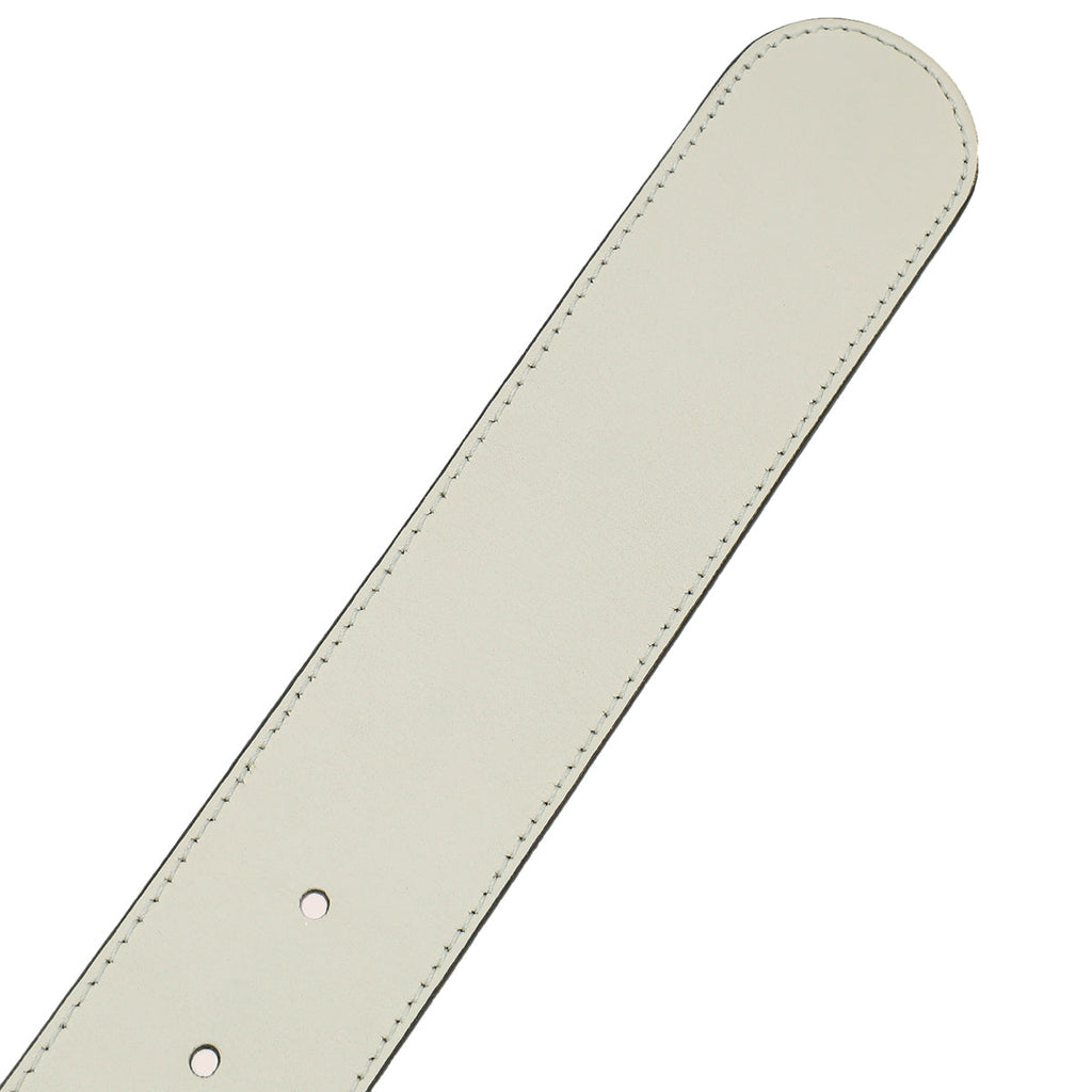 Gucci Ivory Double G Buckle Belt 34