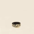 Gucci Bicolor GG Supreme Interlocking G Buckle Belt 36