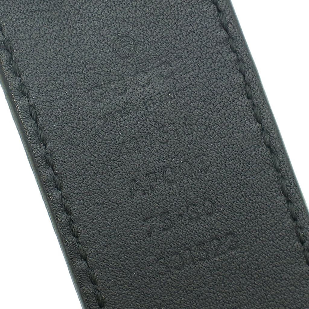 Gucci Black Double G Buckle Belt 30