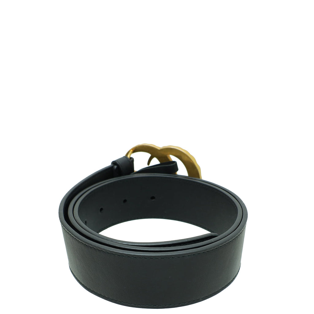 Gucci Black Double G Pearl Buckle Bag 34