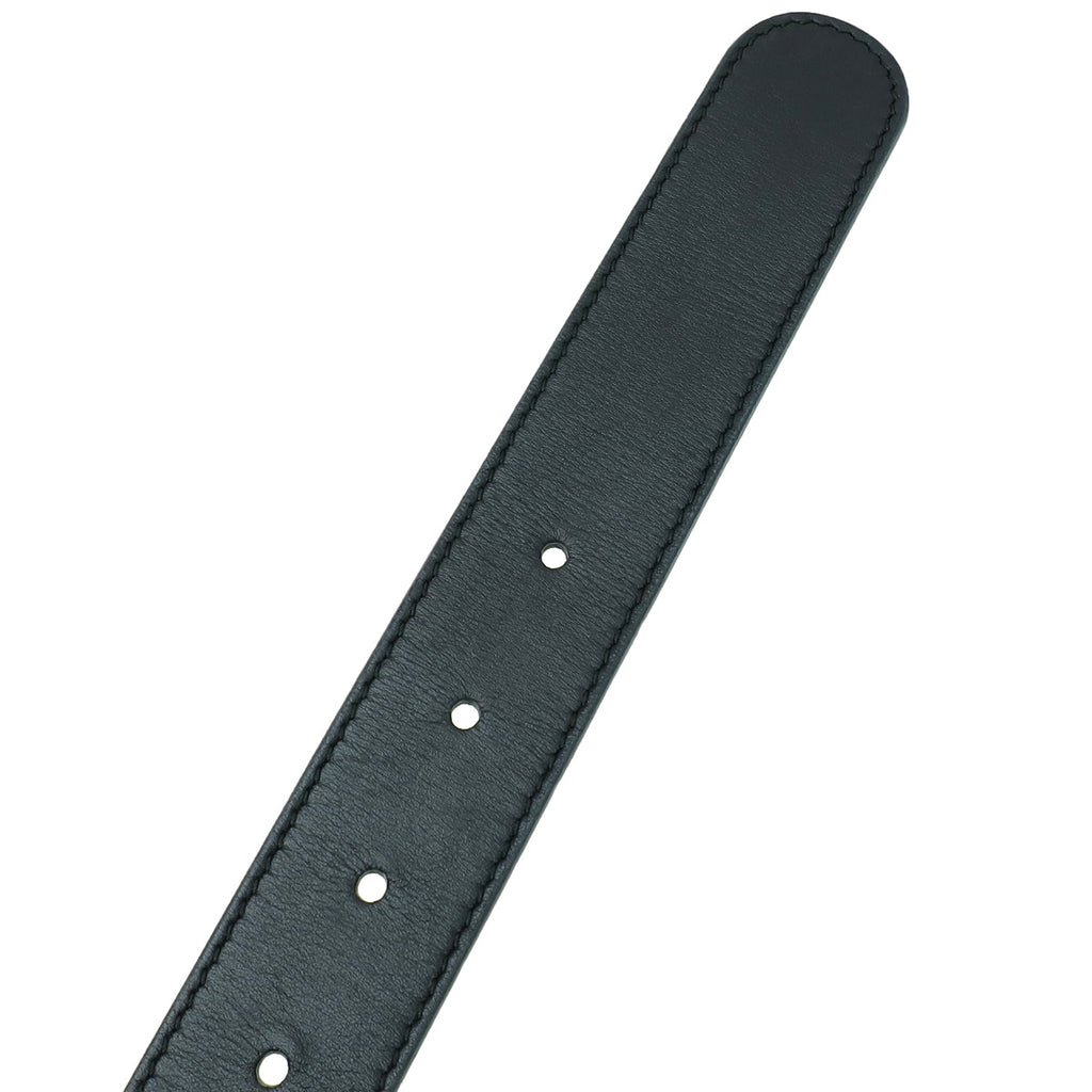 Gucci Black Double G Buckle Belt 36