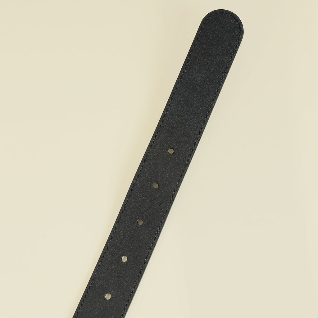 Gucci Black Double G Buckle Belt 34