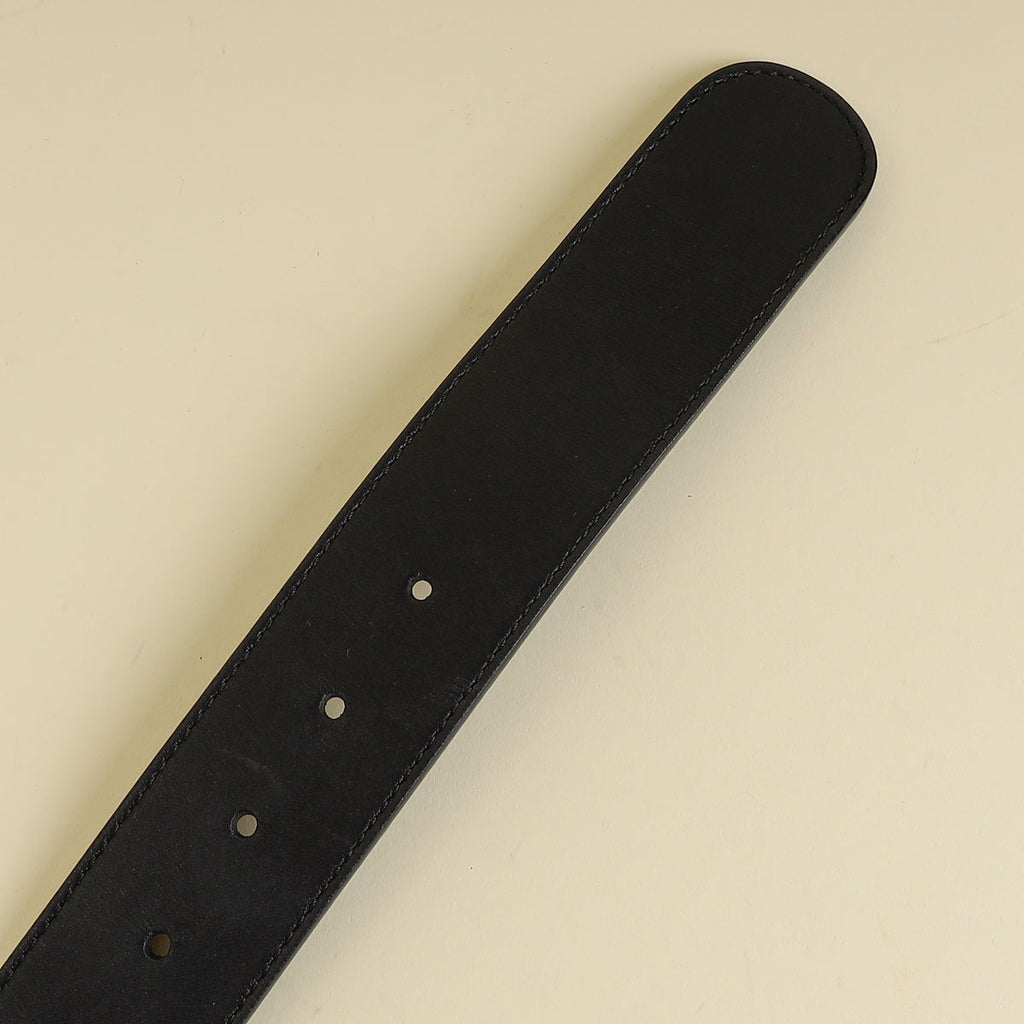 Gucci Black Double G Pearl 40mm Belt 30