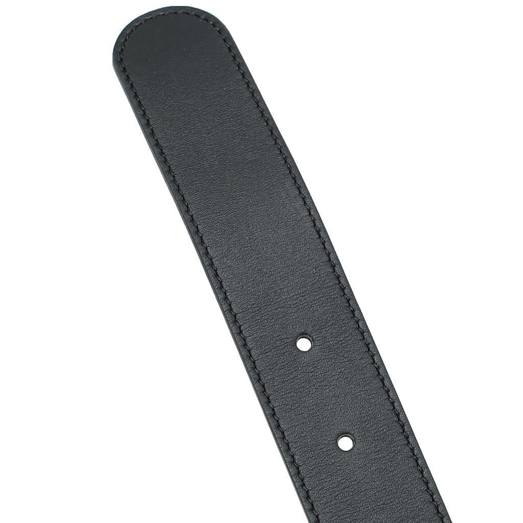 Gucci Black Double G Buckle Belt 38