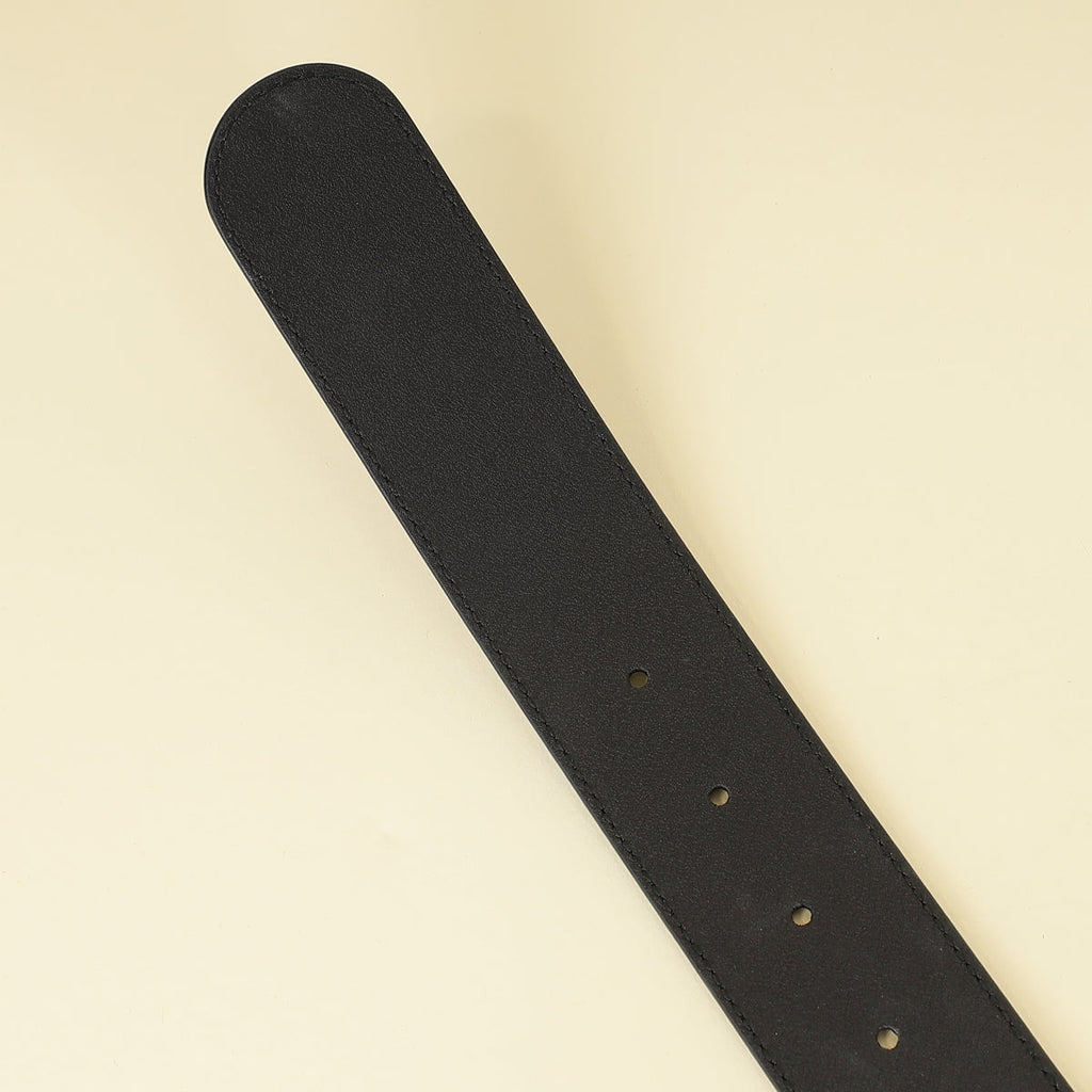 Gucci Black Double G Pearl Buckle 40mm Belt 32