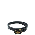 Gucci Black Enamel Bee Belt 32