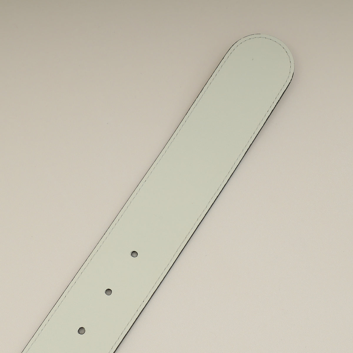Gucci White Double G Buckle 40mm Belt 30